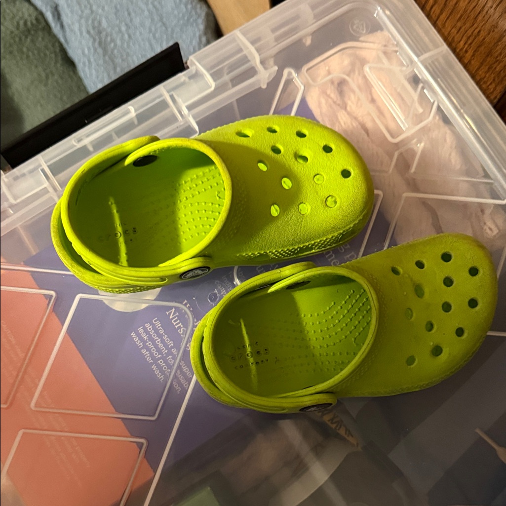 Crocs Lime Green